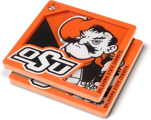 Vista 20 de YouTheFan NCAA Serie Logo 3D NCAA Posavasos