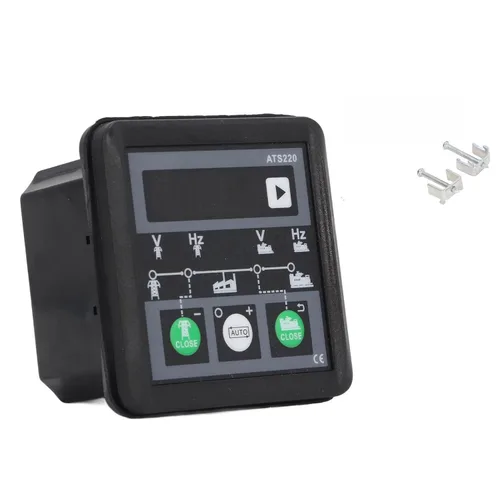 Controlador automático 30-300V del ATS del interruptor de transferencia para la conmutación de energía del generador