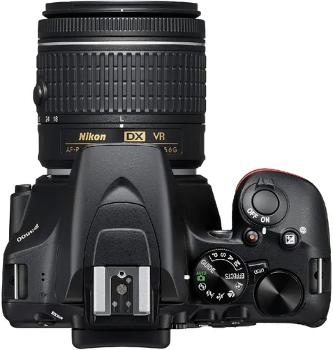 Vista 8 de Nikon D3500 con AF-P DX NIKKOR 18 – 55 mm f/3.5 – 5.6 G VR Negro
