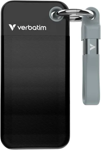 Vista 15 de Verbatim SSD portátil Snapback Ultra Slim de 512 GB, compatible con USB-C
