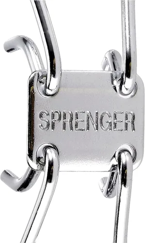 Vista 7 de Herm Sprenger - Collar de punta de 25 pulgadas de largo para cuellos de hasta 22 pulgadas, acero cromado