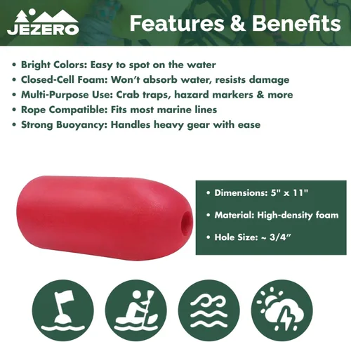 Vista 2 de Jezero Flotador de 5 x 11 pulgadas