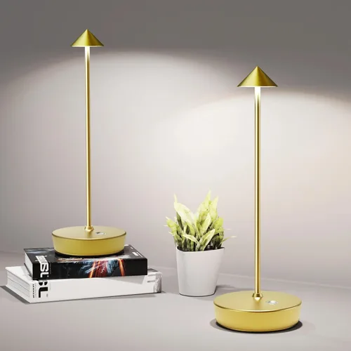 Vista 16 de Lámparas de mesa inalámbricas recargables, 6000 mAh, funciona con pilas, lámpara de escritorio LED para exteriores, impermeable, portátil, táctil