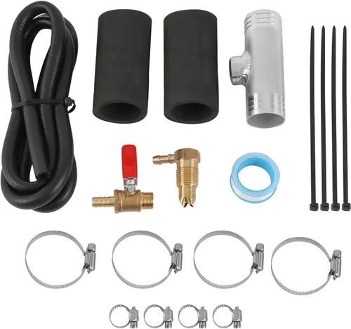 Vista 9 de Kit de instalación de tanque de combustible auxiliar diésel compatible con Dodge Ram 1500 2500 3500 2013-actualmente, tanque de combustible auxiliar