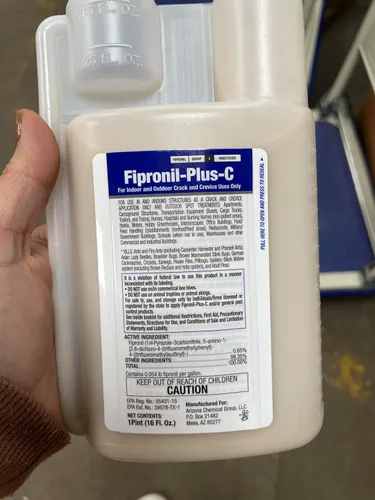 Vista 7 de Fipronil Plus C Concentrado de control de plagas – Mata cucarachas de fuerza comercial DIY infestación interior, spray de hormigas fácil de usar