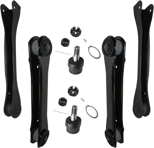Vista 110 de Detroit Axle - Kit de extremo delantero para Ford 2009-2014 F-150 2007-2017 Expedition Lincoln Navigator, 2 brazos de control superiores