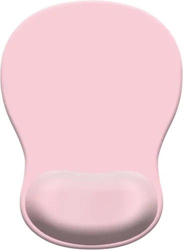Vista 18 de Alfombrilla de mouse ergonómica con soporte para muñeca, cómoda alfombrilla de mouse para computadora con base de poliuretano antideslizante