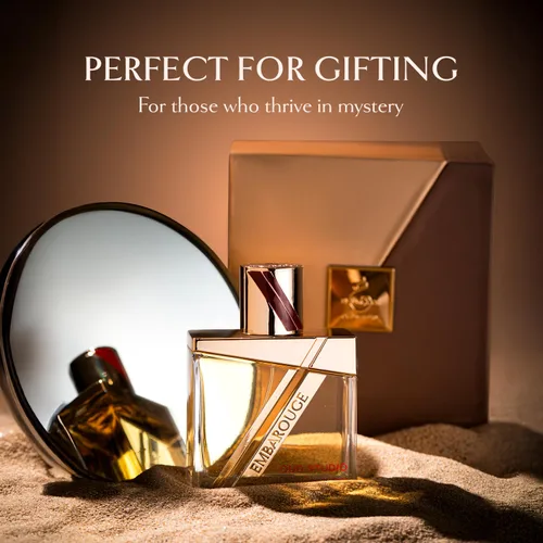 Vista 6 de EMBAROUGE OUD STUDIO Fragancia Hombre Perfume para Hombre CitrusTop note Paquete de 3.4 fl oz 3.4 onzas Fragancia amaderada y ámbar