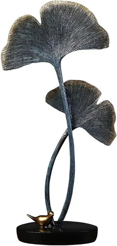 Chinese feng Shui Statue Sculpture Modern Living Room Decoration Decoration Creative Ginkgo Ginkgo Crafts Decoration Home Office Decoration Statue