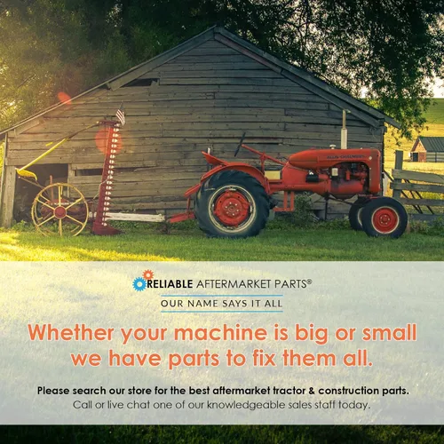 Vista 7 de RAParts - Volante compatible con John Deere A AR AO D G AA380R para JD 303