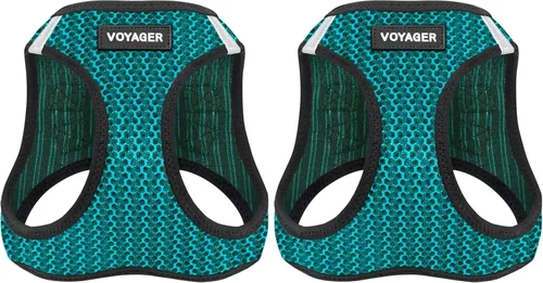 Vista 37 de Best Pet Supplies Voyager Step-In - Arnés de malla para perros, apto para todo tipo de clima, arnés tipo chaleco fácil de poner, para perros