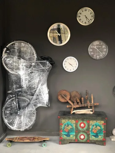 Vista 5 de Película elástica resistente de calibre 67 de 20 x 1000 pies, película elástica 500% con mango fácil de usar, envoltura de resistencia industrial