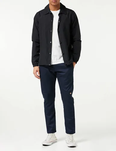 Vista 2 de Dickies - Pantalón de trabajo para hombre ajustado y recto con doble rodilla