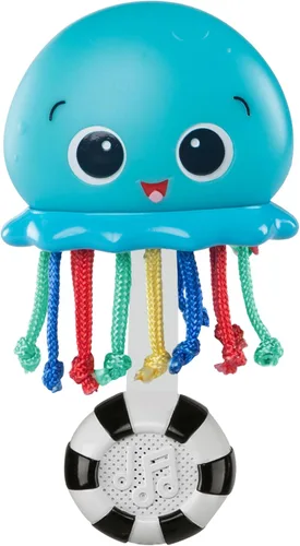 Vista 9 de Baby Einstein Octoplush - Animal de peluche musical abrazable, juguete de peluche, aprende colores en 3 idiomas, azul, 11 pulgadas, edad de 3 meses