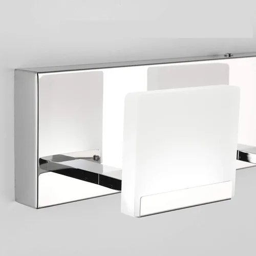 Vista 7 de Ralbay Luces de tocador modernas 4 luces LED modernas para tocador de baño, lámpara de pared sobre espejo
