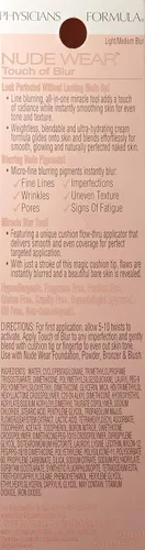 Vista 3 de Physicians Formula Nude Wear Touch of Blur, ligero/mediano, 0.14 onzas