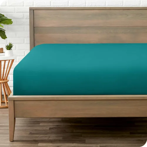 Vista 28 de Bare Home - Sábana bajera de microfibra 1800 muy suave y duradera, para colchones altos tamaño individual, color blanco