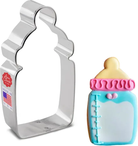 Vista 10 de Cortador de galletas de placa de lujo de 4 pulgadas, fabricado en Estados Unidos por Ann Clark