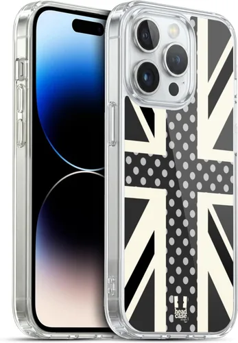 Vista 189 de Head Case Designs Blue Gingham Union Jack Collection - Funda de gel suave compatible con Apple iPhone 7 Plus/iPhone 8 Plus