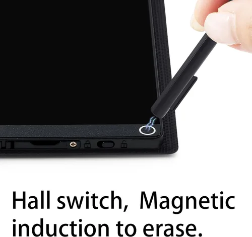 Vista 4 de Mini tableta de escritura LCD actualizada, almohadillas de dibujo electrónicas reutilizables borrables de 6.5 pulgadas, almohadilla para rascar