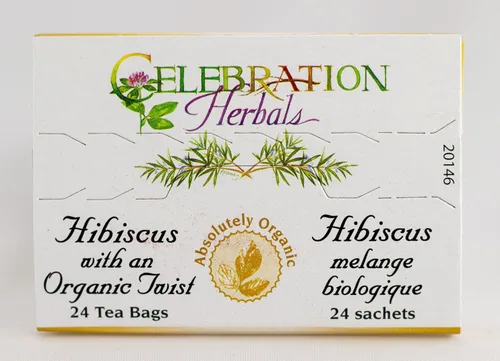 Vista 7 de CELEBRATION HERBALS Hibiscus Organic Twist 24 Bolsa, 0.02 libras