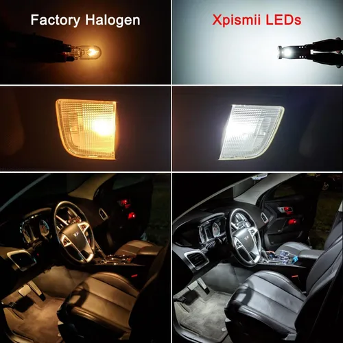Vista 2 de Xpismii Paquete de 16 luces LED blancas para interiores de Toyota 4Runner 2010 2011 2012 2013 2014 2015 2016 2017 2018 2019 2020 2021 2022