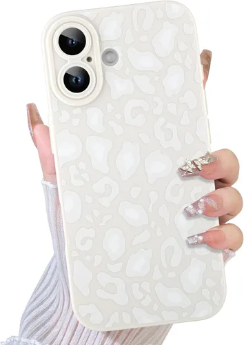 Vista 55 de TEAUGHT Compatible con iPhone 11 Funda con patrón lindo estampado de leopardo negro guepardo + protector de pantalla a prueba de golpes, funda