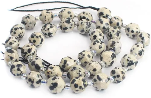 Cuentas sueltas de bicono facetado natural de 0.315 pulgadas (0.315 in), cuentas sueltas de piedras preciosas sueltas para bricolaje, piedra natural