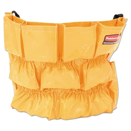 Rubbermaid Commercial Products Organizador de Suministros Caddy para Botes de Basura Brute Amarillo Organizador de Herramientas Almacenamiento para
