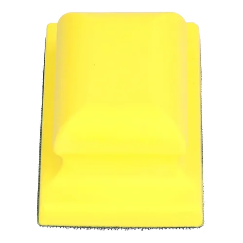 Vista 6 de Bloque de lijado, almohadilla de lijado de mano de espuma de poliuretano, bloque de lijadora de limpieza con gancho y bucle, pulido de madera