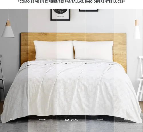 Vista 5 de Utopia Bedding Manta térmica 100% algodón negro Queen, 90x90 pulgadas