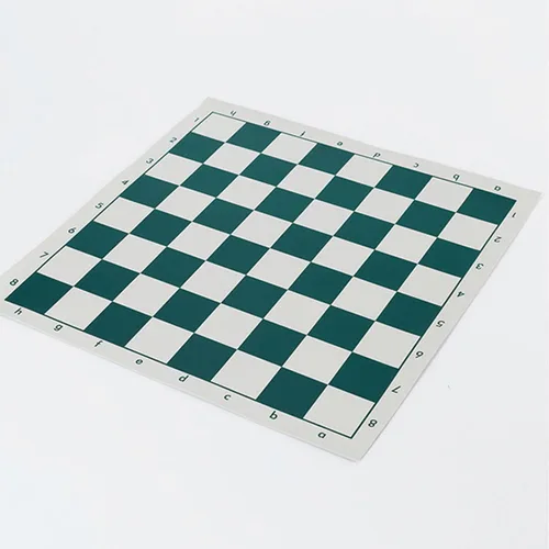 Vista 7 de Tablero de ajedrez enrollable para torneos, tapete de ajedrez para torneos de vinilo enrollable, tablero de ajedrez internacional portátil, tapete