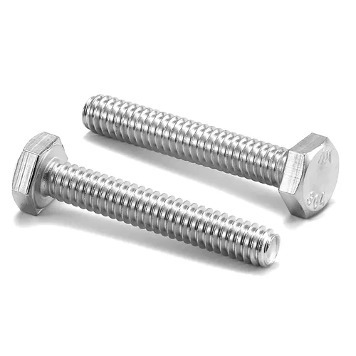 Vista 8 de Tornillo de cabeza hexagonal de 1/2-13 x 1, 10 piezas de acero inoxidable 18-8 (304), totalmente roscado, acabado liso, por SG TZH