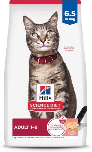 Vista 19 de Alimento seco para gatos adultos, receta de pollo para un cuidado óptimo de Hill's Science Diet