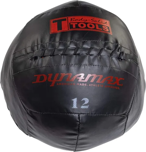Vista 9 de Body-Solid Tools Dynamax - Pelota medicinal suave de alta calidad, bolas de pared que no rebotan para entrenamiento de fuerza, entrenamiento
