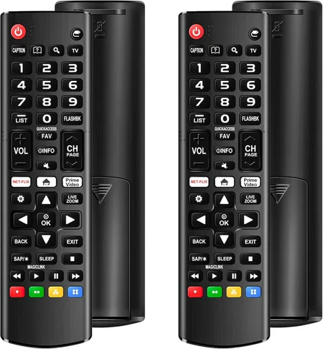 (Paquete de 2) Control Remoto Universal para LG Smart TV, Compatible con Todos los Modelos de TV LG Control Remoto LCD LED OLED UHD HDTV 3D 4K Smart