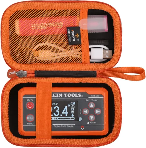 Aproca Estuche rígido de almacenamiento de viaje, para Klein Tools 935DAGL Digital Level Angle Finder