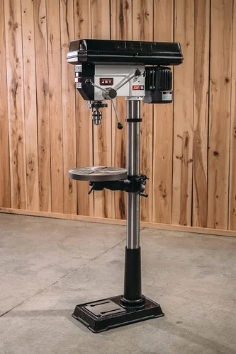 Vista 7 de JET JDP-17MF, prensa de taladro de suelo de 17 pulgadas, 34 HP, 1 Ph 115 V (354169)
