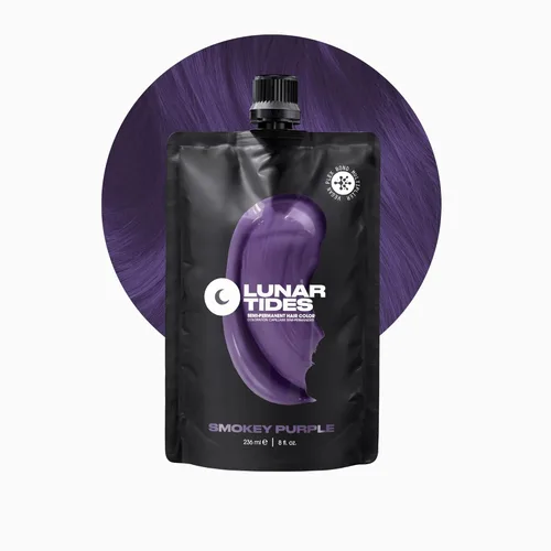 Vista 20 de Lunar Tides - Color de cabello semipermanente (43 colores) (Violeta oscuro, 4 onzas líquidas)