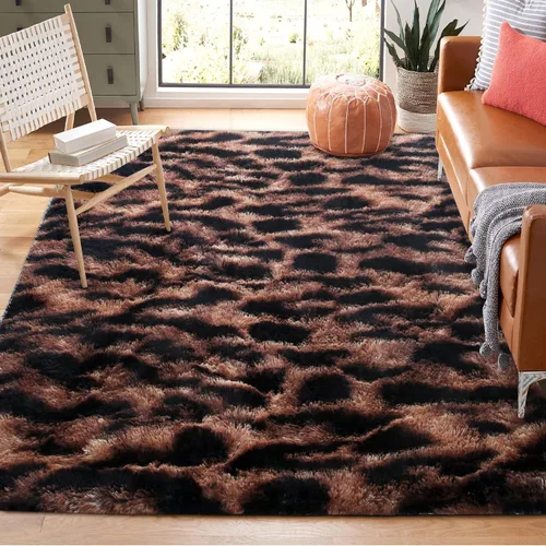 Vista 48 de Alfombra de lujo con estampado de vaca lechera de 3 x 5 pies, lindas alfombras de vaca para sala de estar, dormitorio, alfombra esponjosa de vaca