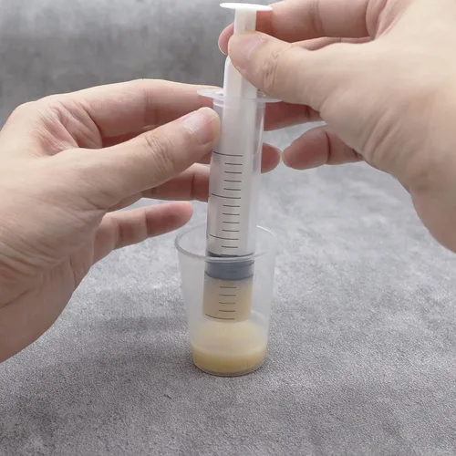 Vista 4 de Baby Bird Parrot - Juego de jeringas de alimentación manual para mascotas pequeñas (3 piezas)