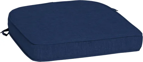 Vista 23 de Cojín Arden Foam para exteriores, para asiento con respaldo redondo, 20 x 19 pulgadas, fabricado con ProFoam, resistente a la lluvia, resistente a