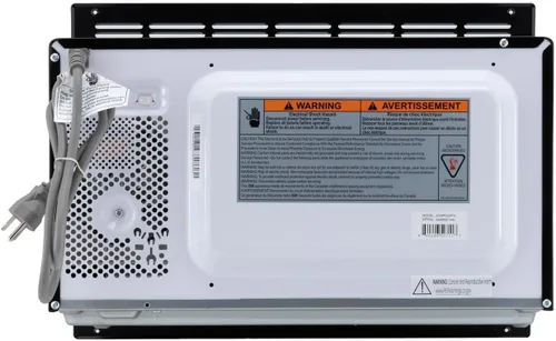 Vista 4 de Tough Grade Microondas RV Microondas negras de 0.9 pies cúbicos con kit de moldura Reemplazo directo de 900 vatios para High Pointe
