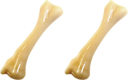Vista 19 de Nylabone Big Chew Knuckle Bone Power - Juguete masticable para perros grandes, juguetes duraderos para masticadores agresivos, juguetes masticables