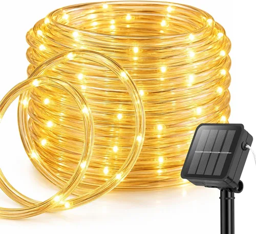 Vista 10 de ANJAYLIA Cuerda de luces LED que cambian de color con enchufe y control Cambio de color: 66 pies
