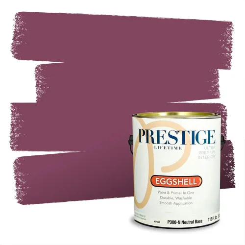 Vista 675 de Prestige Paints Pintura exterior e imprimación en uno, 1 galón, plano, coincidencia comparable de Valspar* Amber Rose*