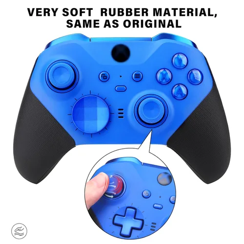 Vista 3 de Accessories for Xbox One Elite Series 2 Controller(Model 1797), Metal Thumbsticks Paddles Joysticks Replacement Parts Kits Compatible with Xbox