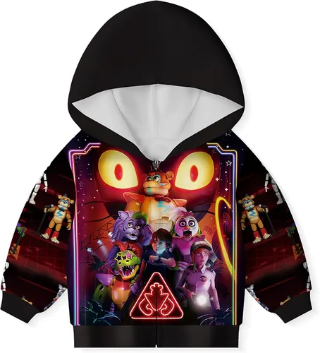 Difforever Freddy's T-Shirt and Pant Sets for Boys Kids Top and Pants 2pcs Home Wear for 5-12 Years