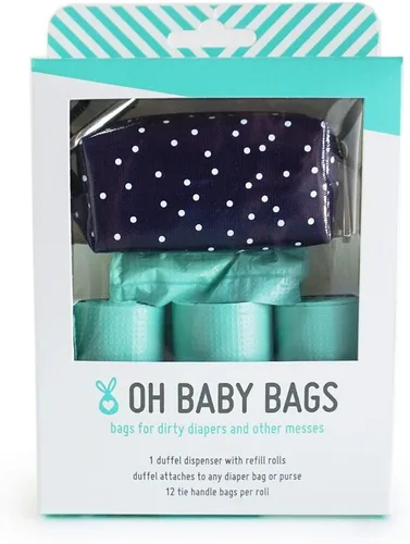 Vista 3 de Oh Baby Bags Caja de regalo dispensadora de lona (balón)