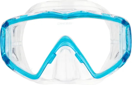 Vista 9 de Cressi Máscara grande de visión amplia para buceo y snorkel Pano 3: diseñado en Italia